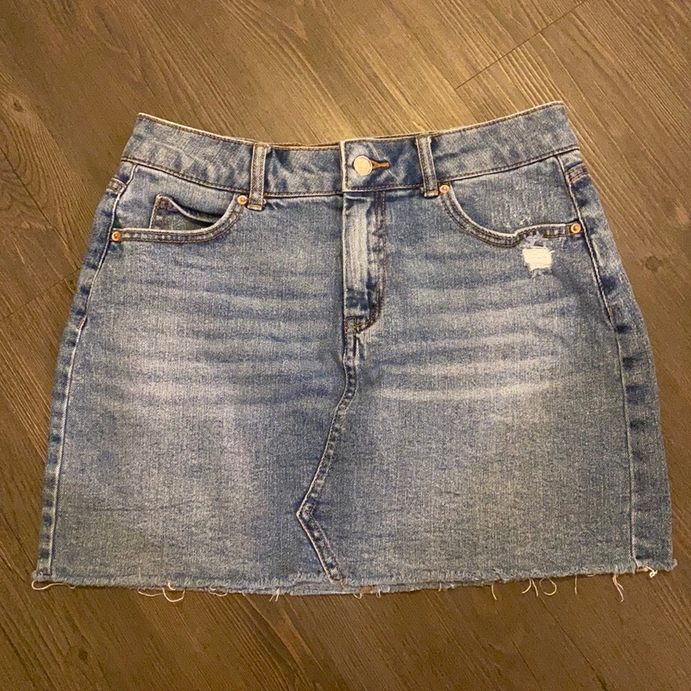 Wild Fable Jean Skirt